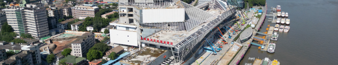 广东省重点工程项目“三馆合一”有序推进，“文化巨轮”浮出水面