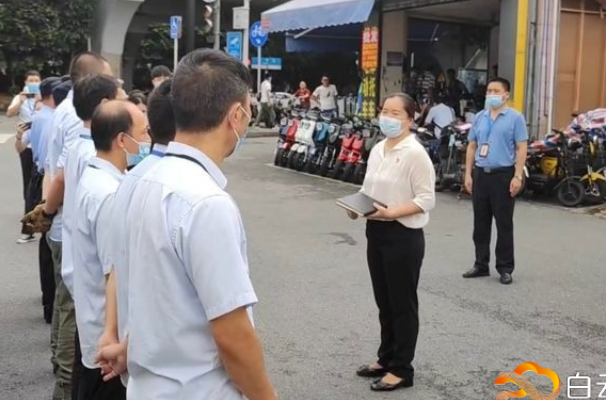 白云松洲全面开展电动自行车消防安全整治行动，筑牢“防火墙”