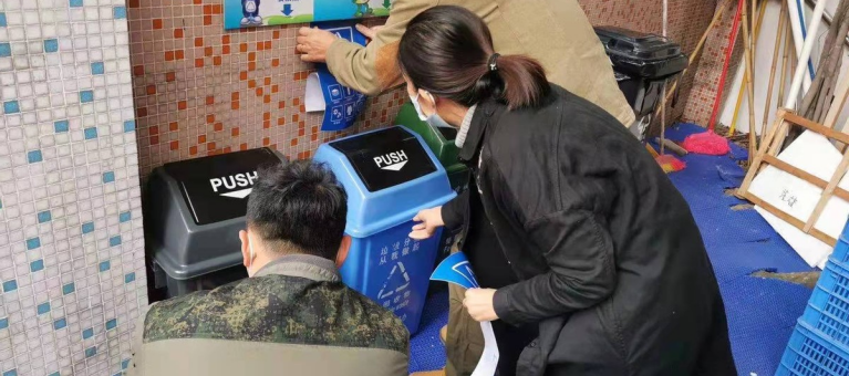 白云三元里：强化社会单位监管，深化全社会垃圾分类责任意识警钟