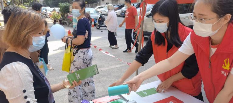 白云京溪：开展垃圾分类宣传活动，助力居民“分得清”