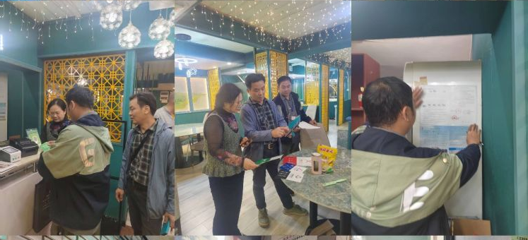 白云棠景：开展城中村商铺垃圾分类集中宣导行动