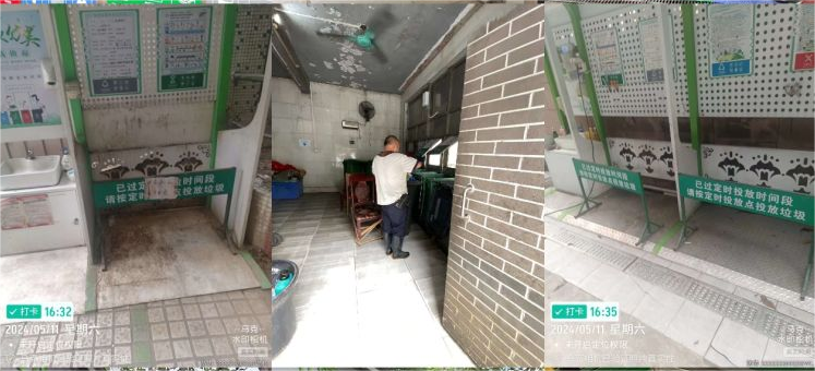 白云棠景严查不达标小区，切实提升垃圾分类工作实效