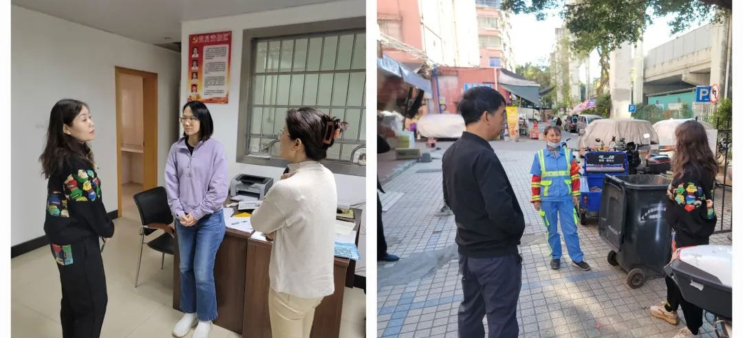 白云三元里积极处理社区设桶问题，共筑社区好环境
