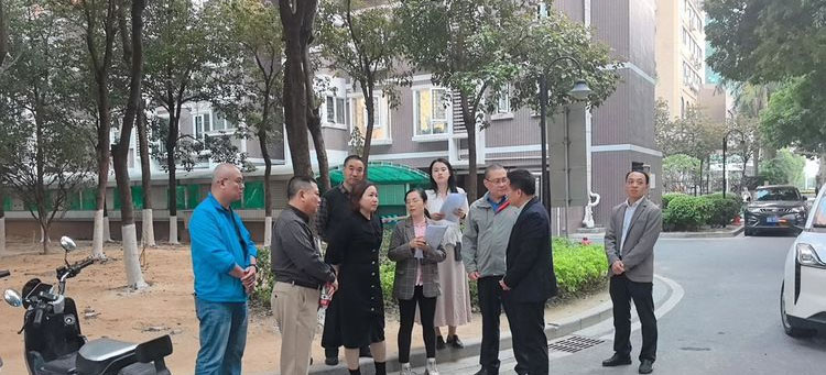 白云京溪开展调研督导环境整治工作，提升城市精细化管理水平