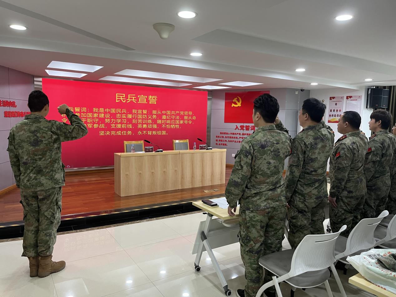 “点”出士气，“验”出本领！三元里街道基干民兵集合点验