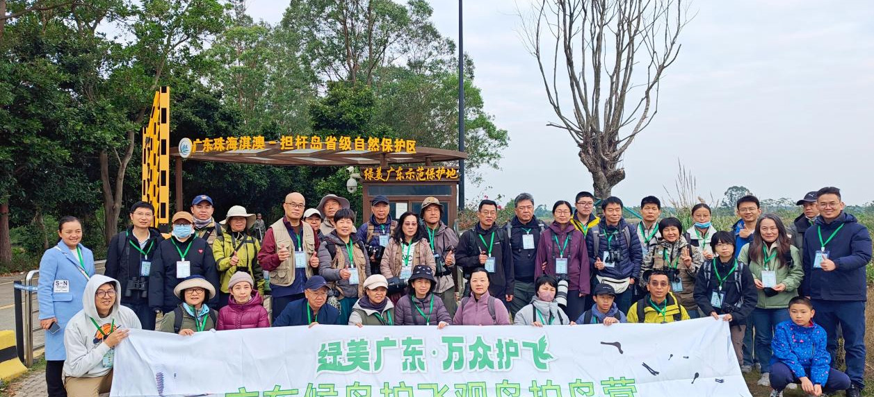广东候鸟护飞观鸟拍鸟营第三期营解锁珠海淇澳岛生态之美 绿美建设赋能经济发展